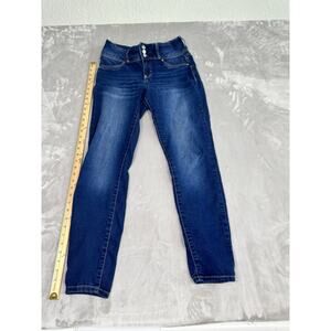 Wallflower Jeans Women's 9R Blue Low-Rise The Ultra Fit Skinny